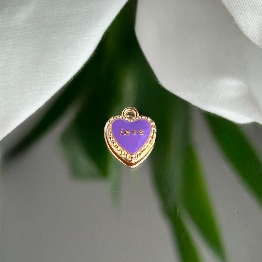 Heart Love (5 colors) - Charm