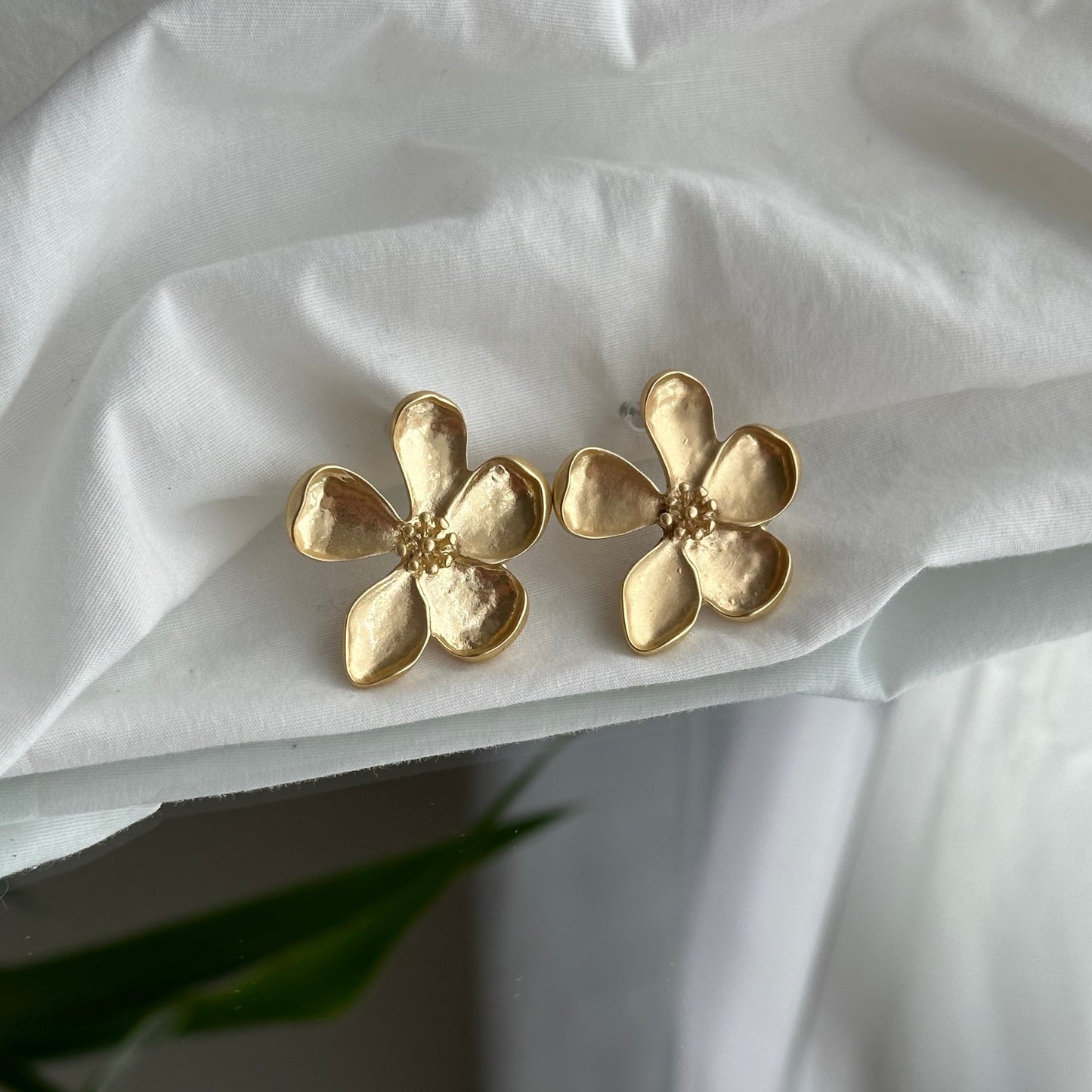 Boucles d'oreilles fleur