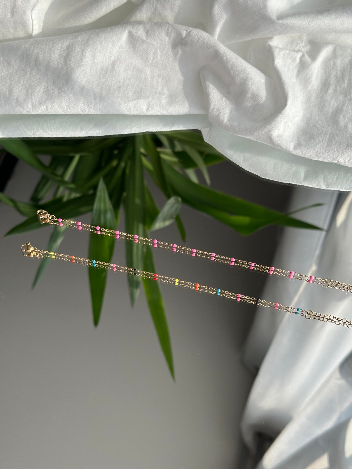 Colorful thin bracelet