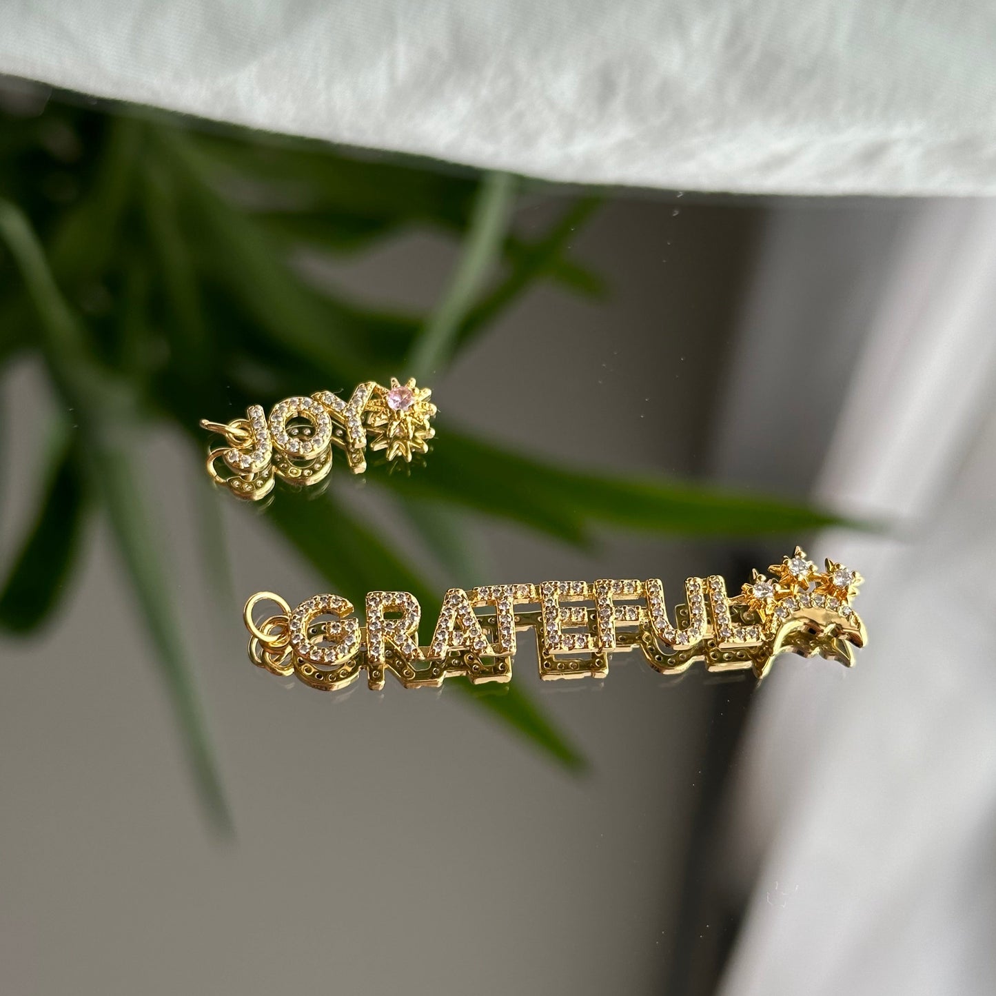 "Joy" & "Grateful"- Charm