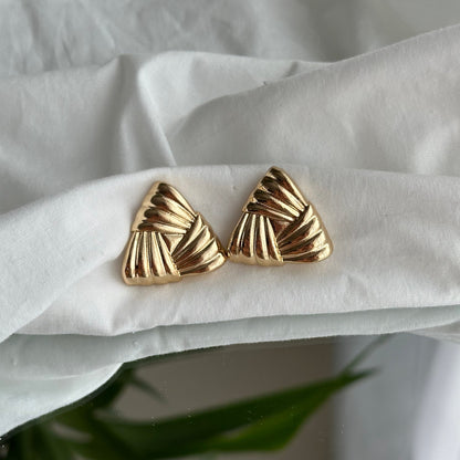 Boucles d'oreilles triangle