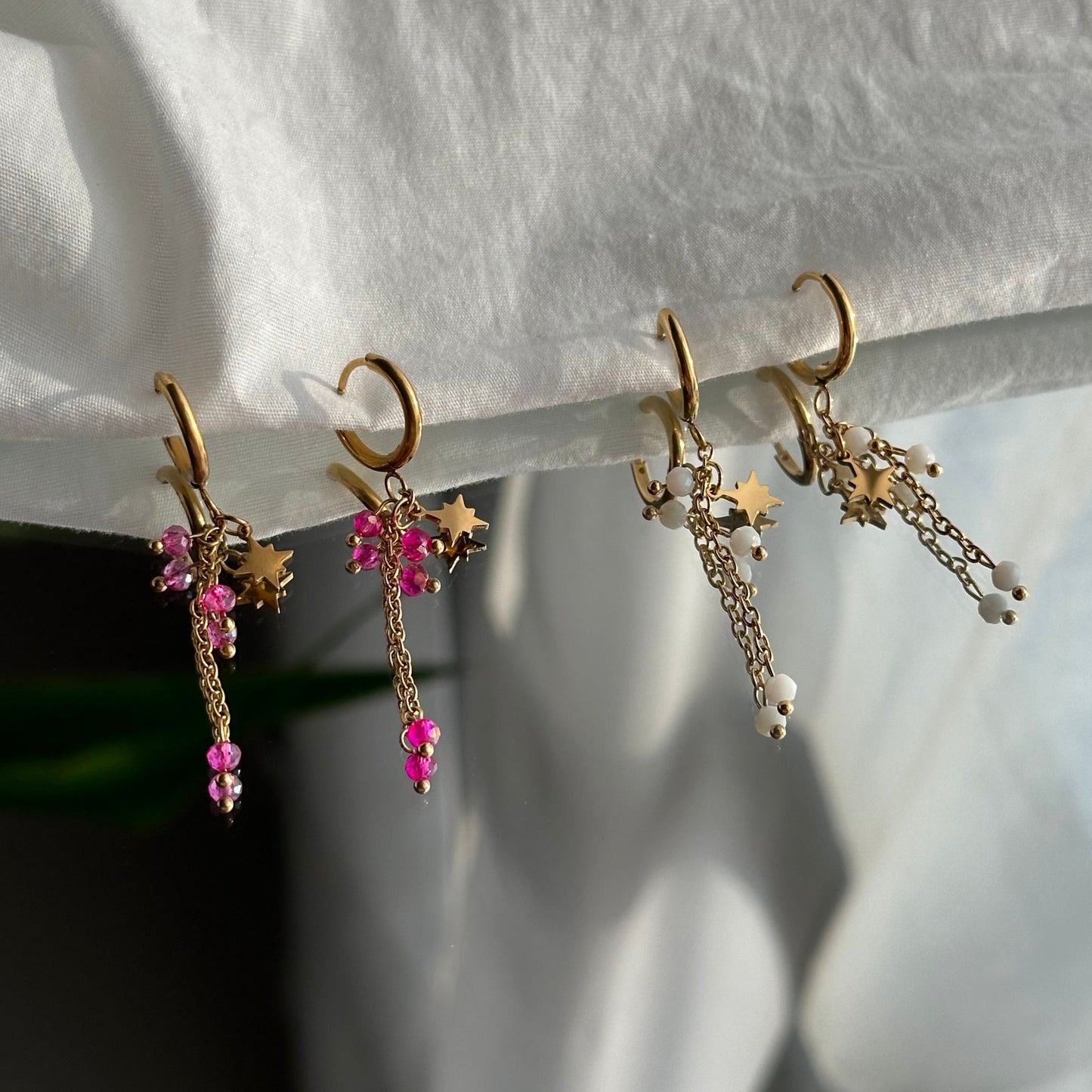 Boucles d'oreilles fines