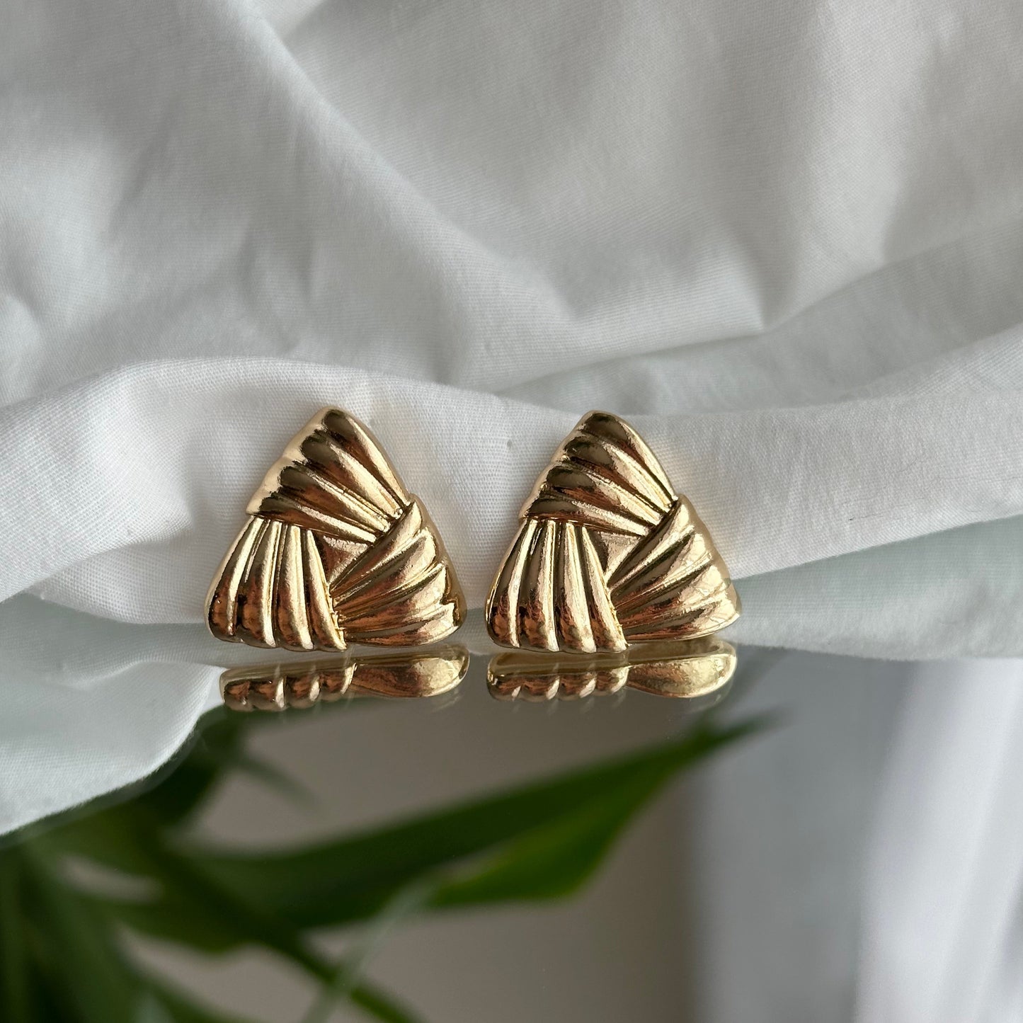 Boucles d'oreilles triangle