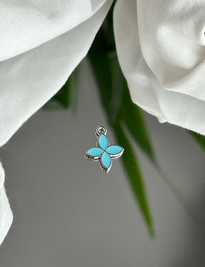 Geometric flowers (5 colors) - Charm