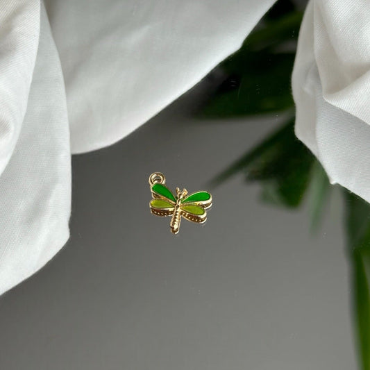 Green dragonfly - Charm