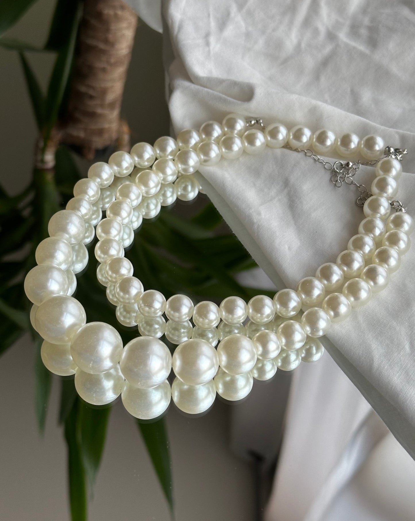 Pearl necklaces