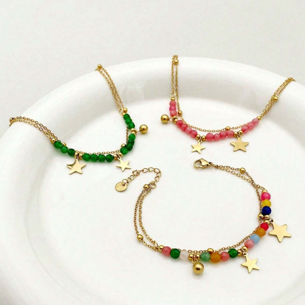 Multicolored Mona bracelet