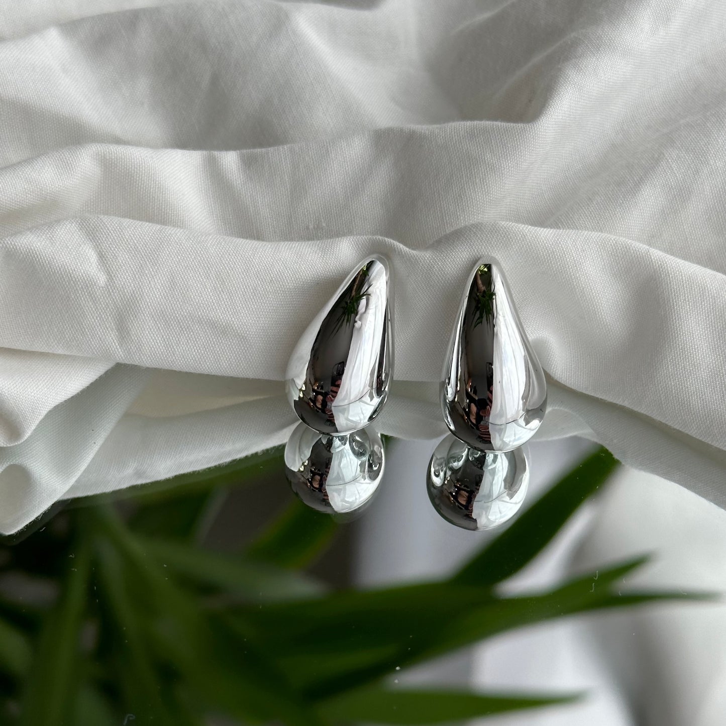 Boucles d'oreilles goutte or ou argent