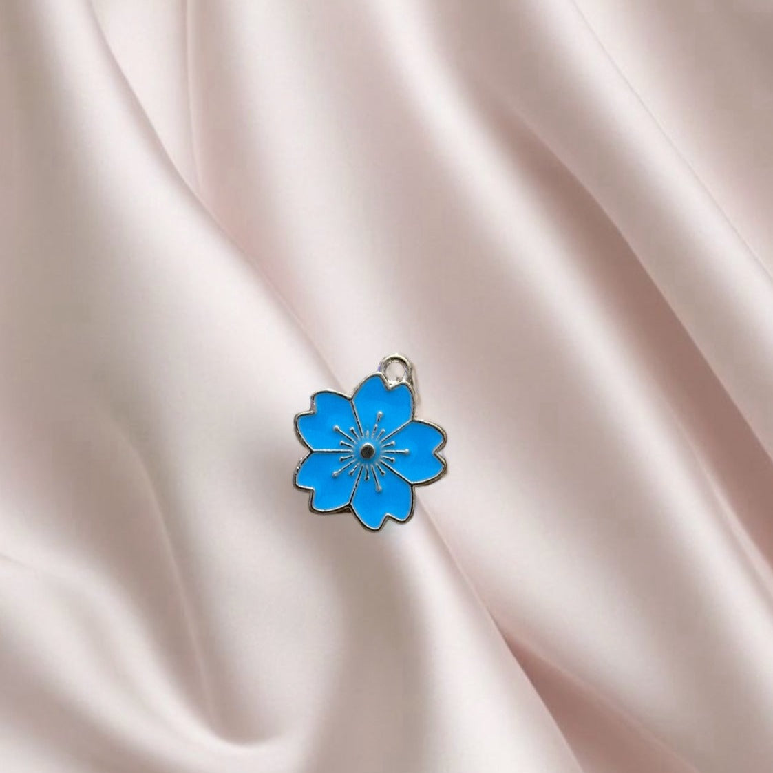 Blue Flower- Charm