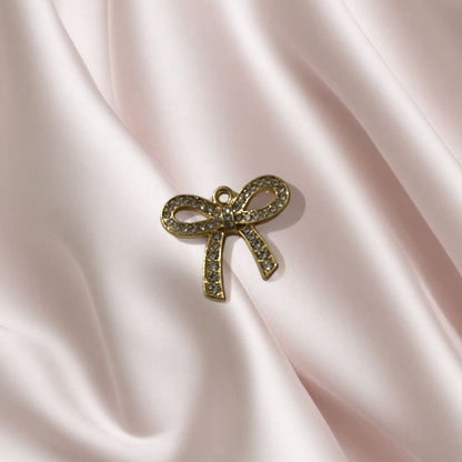 Gold and Diamond Knot - Charm