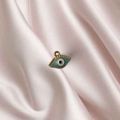 Golden Turquoise Eye - Charm