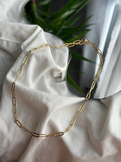 Gold stainless steel chain 0.35cm - Chain