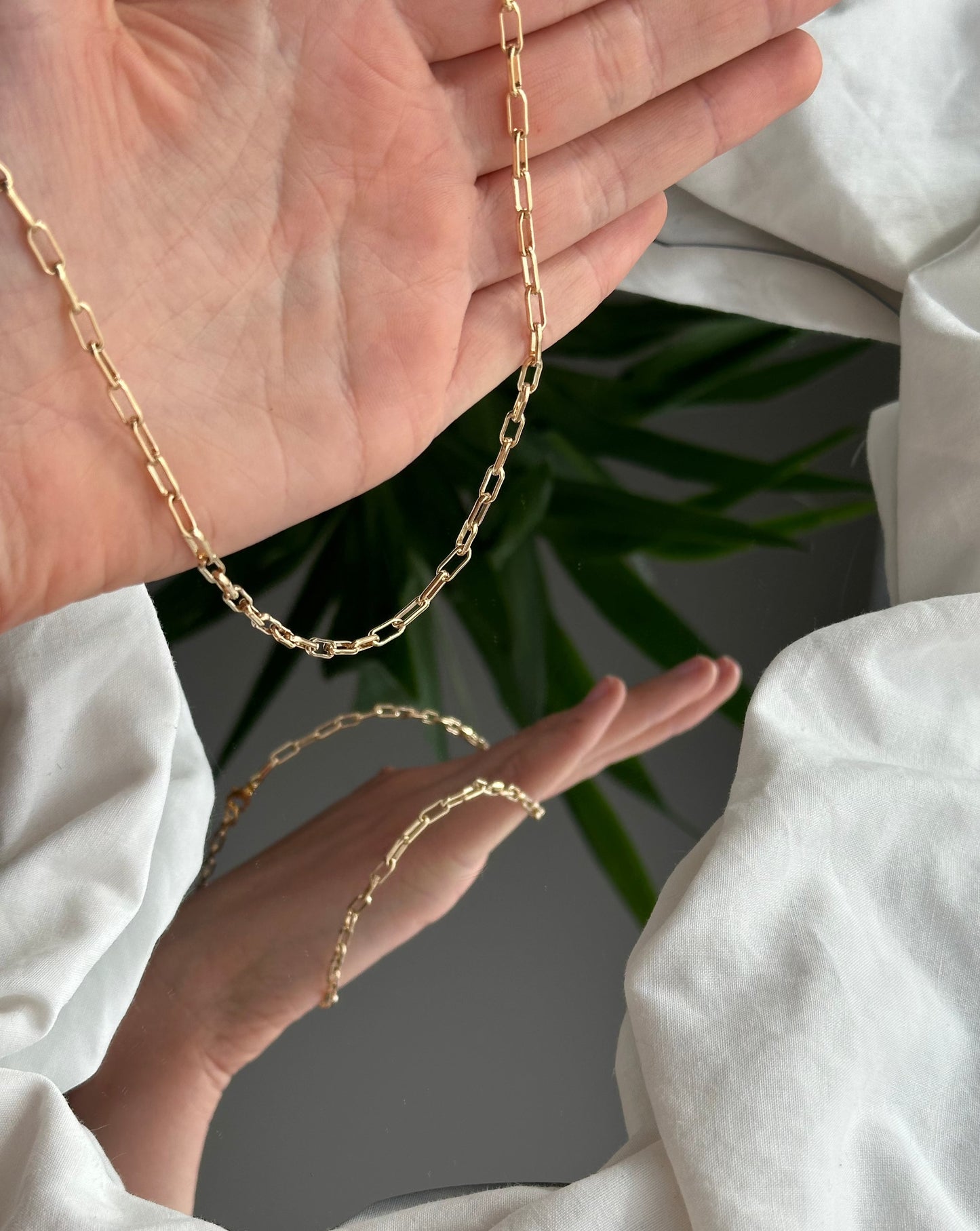 0.25cm gold plated chain - Chain