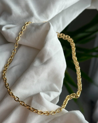 Shiny gold plated chain- Chain