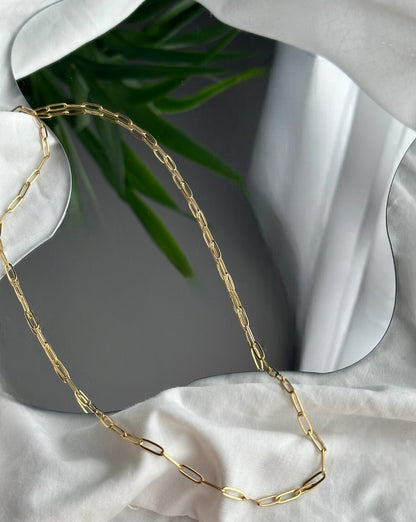 Gold stainless steel chain 0.40cm - Chain