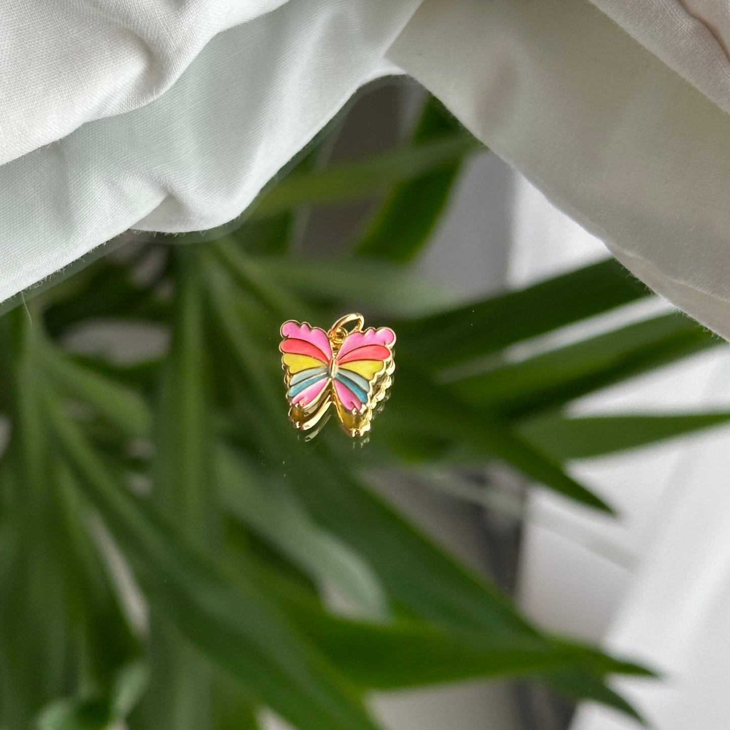 Rainbow Butterfly- Charm