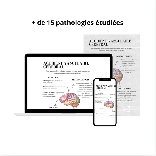 Pack de Révision Pathologies - 16 Fiches