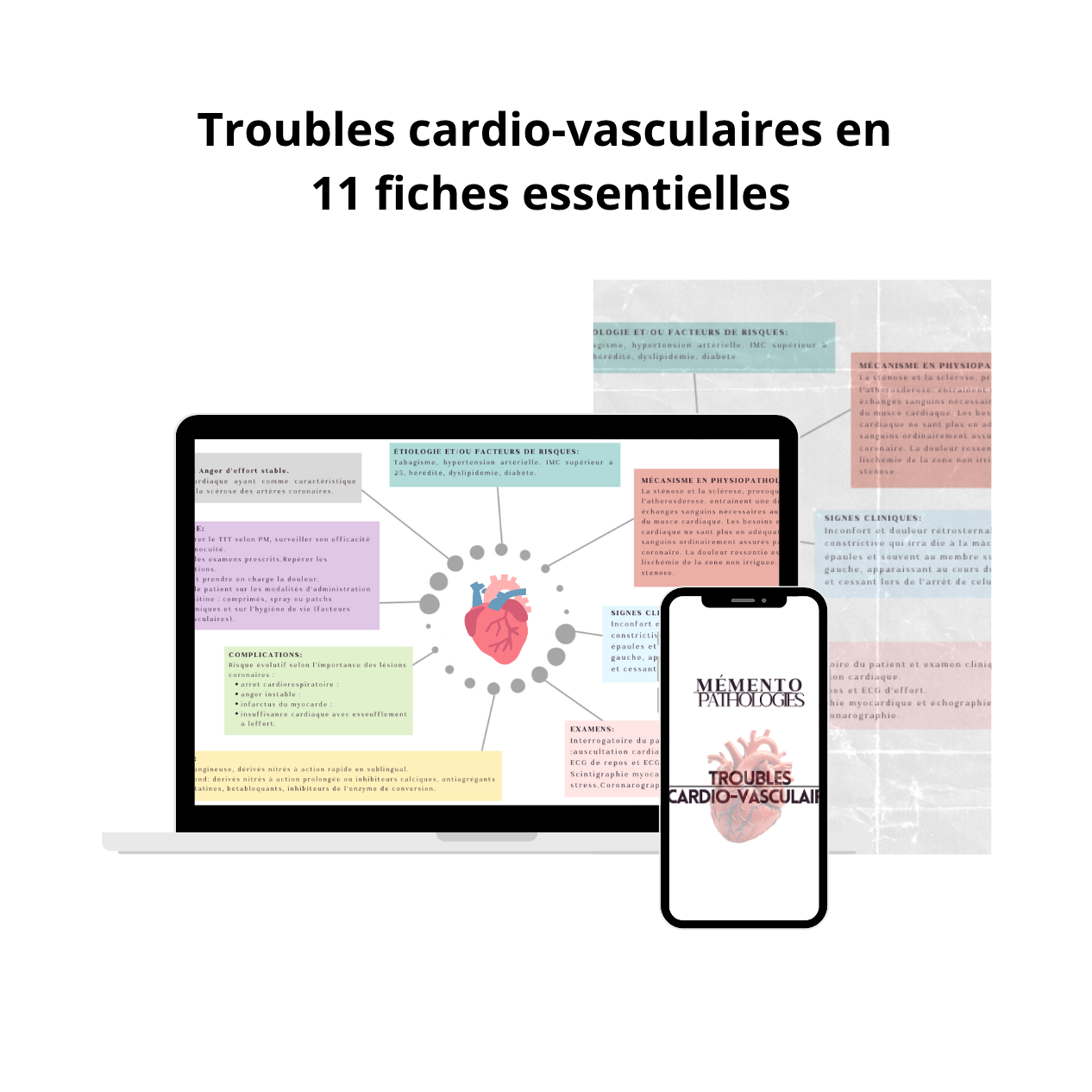 Les Troubles Cardio-Vasculaire - 14 Fiches