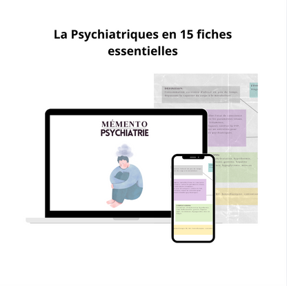 La Psychiatrie - 15 Fiches